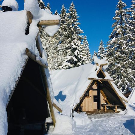 Altipik - Lodges Insolites Mont-Saxonnex Экстерьер фото