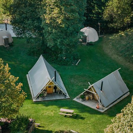 Altipik - Lodges Insolites Mont-Saxonnex Экстерьер фото
